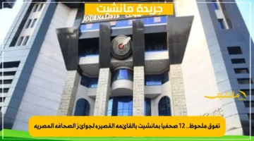 تفوق ملحوظ.. 12 صحفيا بمانشيت بالقائمة القصيرة لجوائز الصحافة المصرية 1